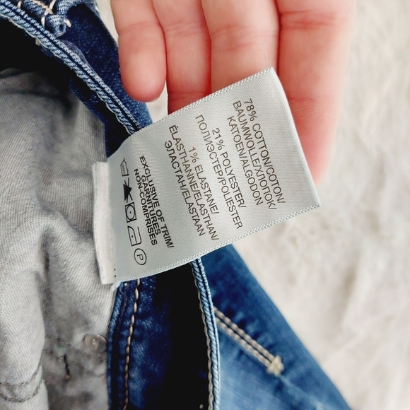 Silver Jeans Suki Mid Slim Boot Blue Casual Denim Jeans P2410 - Picture 10 of 11